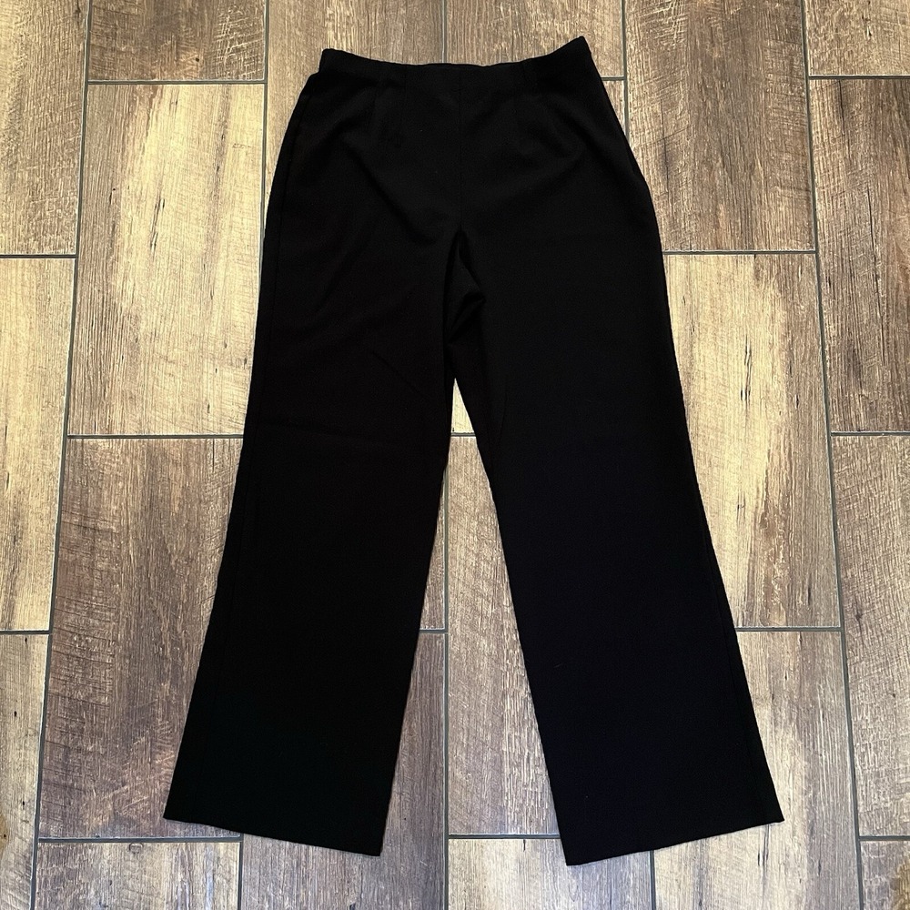 Worthington Pants Stretch Black Women's Adult Size 8S Workwear Business